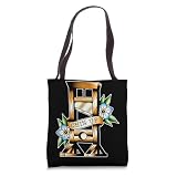 Guillotine Traditional Tattoo Funny Chin up Sarcastic Humor Tote Bag