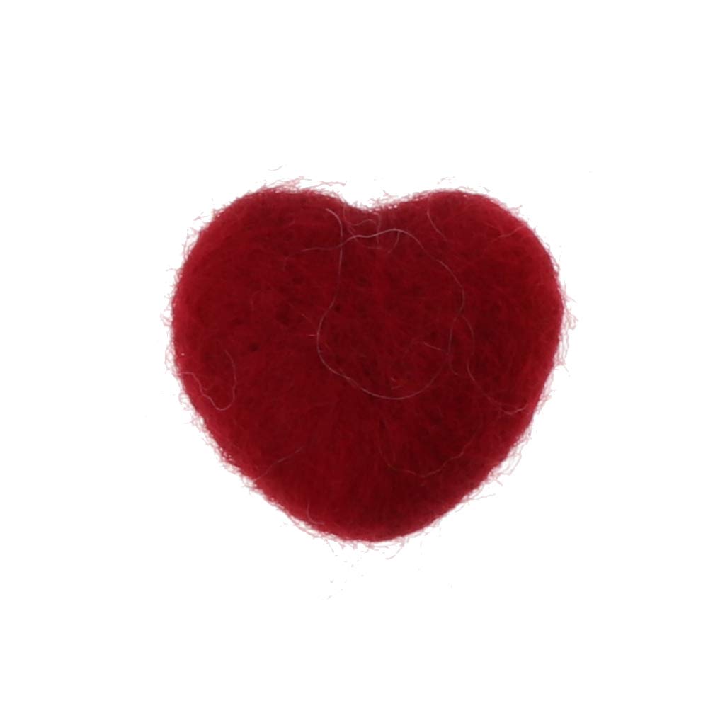 Newborn Photography Props Handmade Baby Wool Felt Love Heart for Wool Photography Studio Props