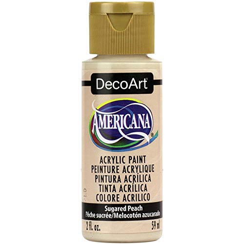 Image of DecoArt Americana Acrylic Paint, 2-Ounce, Sugared Peach