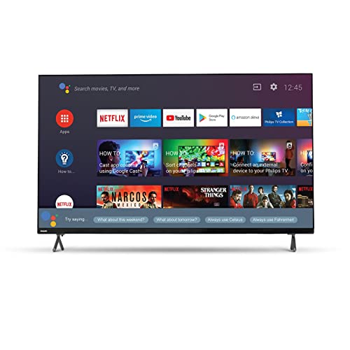 Image of Philips 139 cm (55 inches) Borderless Series 4K Ultra HD Android Smart LED TV 55PUT8115 /94 (Black)