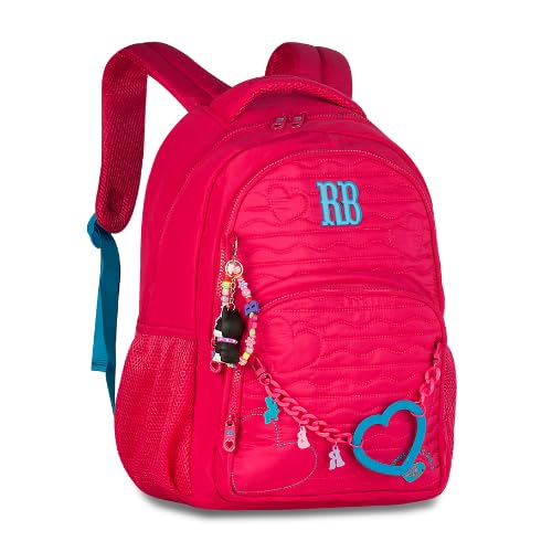 Mochila Costas Rebecca Bonbon Heart Beats 17,5' | RB27010 (Rosa)
