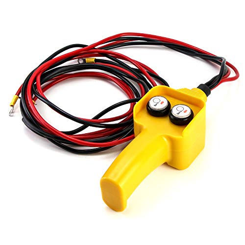 Qwork Winch Hand Control Assembly, For 1500Lbs To 5000Lbs 12V Electric Winch, 1 Piece #TOP1