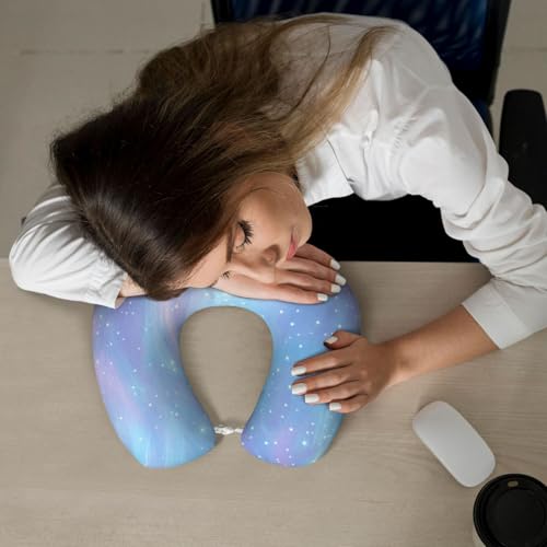 Almohada de viaje espuma viscoelástica tamaño único miniatura 7