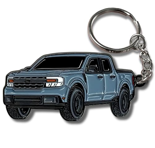 Ford Maverick Metal Keychain