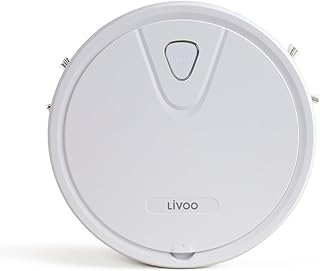 Livoo – DOH135 Robot Vacuum Cleaner – Suction Power 800 Pa, Rechargeable Lithium Battery, High Performance Filtration