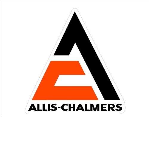 Signs by Woody#19b Large Allis-Chalmers Window Decal
