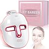 Red-Light-Therapy-for-Face, 7-1 Colors Led Face Mask Light Therapy, Facial Skin Care Mask (White)