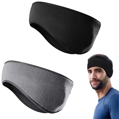 Consejos para Comprar Orejeras para Hombre al mejor precio. 40 Orejeras Para Frio Mujer y Hombre, 2 Piezas de Diadema con Orejeras Para Frio, Ajustables y Cálidas Para Correr, Ciclismo, Motociclismo, Yoga y Actividades de Invierno, Color...