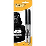 Star Wars BIC Marking Permanent Marker, Fine Point, Black, 2-Count