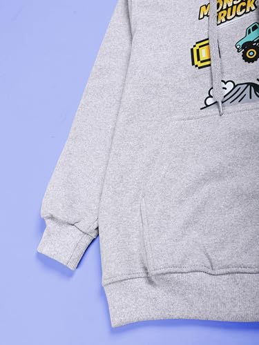 Image of KiddoPanti Unisex Solid Pullover Hooded Fleece Sweatshrit | Cotton Poly Fleece Fabric | Waist Length, Full Sleeve Hoodie | 2 Kangaroo Pockets | Winter Wear for Boys & Girls