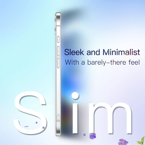 Image of JETech Slim Cover Case for iPhone 17e (2026) / iPhone 16e with Camera Lens Full Protection, Ultra-Thin Lightweight Clear Minimalist Protective Phone Cover, 6.1-Inch Display (Clear)