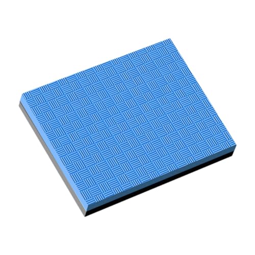 Menolana Balance Pad Reusable Yoga Exercise Yoga Mat Foam Pad for Exercise Balance Cushion for Workout Pilates Indoor Outdoor, Blue