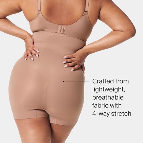 Image of SPANX SPANXsculpt Power Series High-Waisted Boyshort - For All Hemline Lengths - Core Control Shapewear Underwear