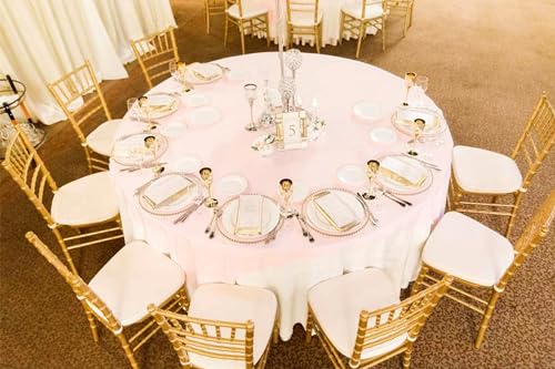 Lumaycens 2 Pack Round Tablecloth - Image 4