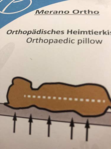 Petlando Orthopädisches Heimtierkissen Merano Ortho S 75x50x9 cm Stone