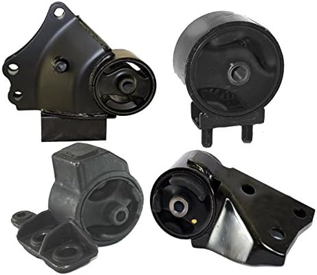 Compatible with 2000-2004 Kia Spectra 1.8L AUTO Motor & Transmission Mount Set 4PCS : A6767, A6756, A6765, A6766 - K0609