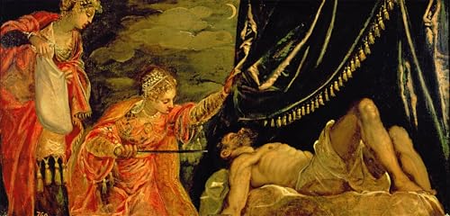 Judith et Holopherne Jacopo Robusti Tintoretto posters impressions déco murale 60x90