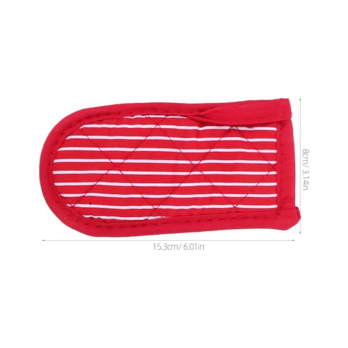 Fundas para mango de algodón estampado con aislamiento de calor 3