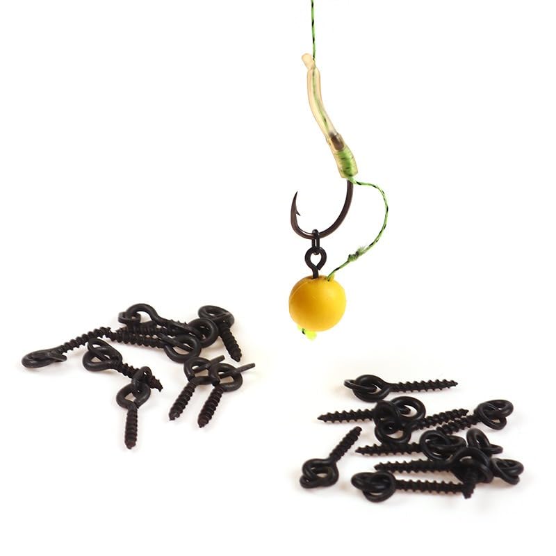 Set 20 piezas tornillos para carnada de pesca carpa miniatura 6