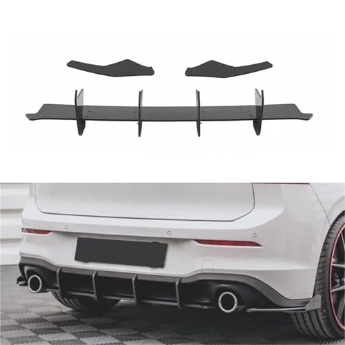 Becquet de toit Golf Mk8 augmentant l'appui avec diffuseur requin - 2