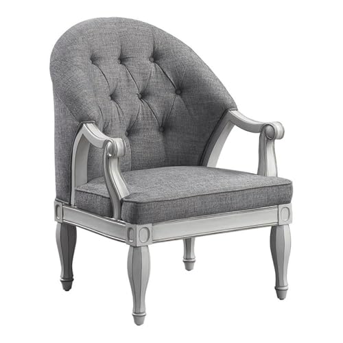 Sillón Tela Plegable Gris