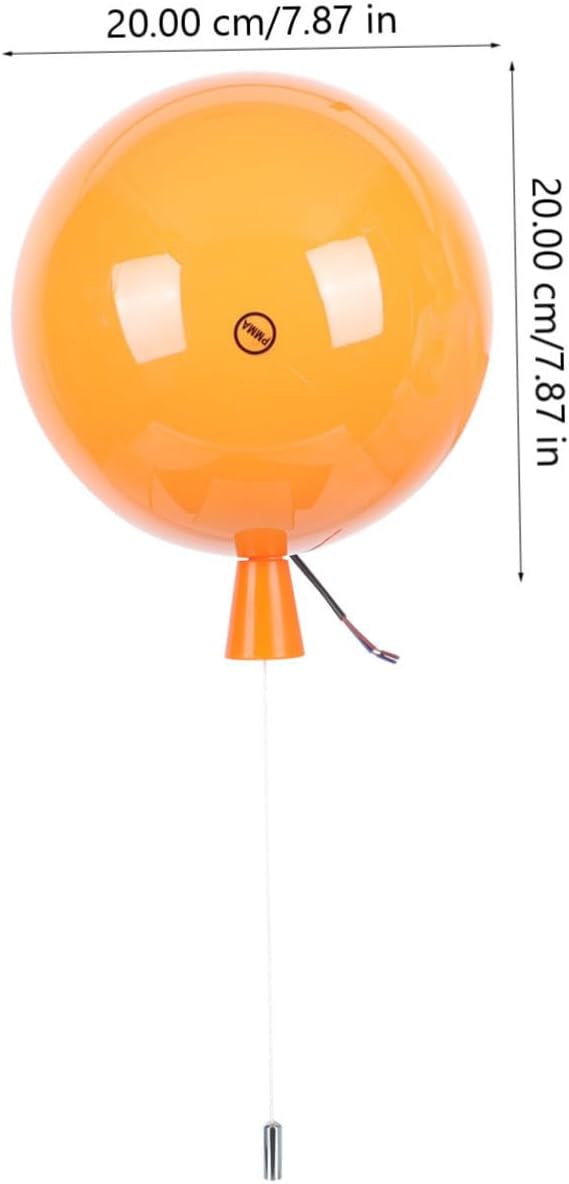 Colorful Balloon Wall Light Modern Creative Design for Bedroom and Boys and Girls Room Mini Night Lamp Decorative LED Wall Lamp Unique Home Decor