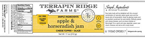 Apple and Horseradish Jam by Terrapin Ridge Farms – One 11 oz Jar