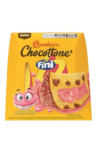 Chocotones mais vendidos: tendências para o Natal 2025 6 Chocottone Maxi Dentadura Bauducco 450g