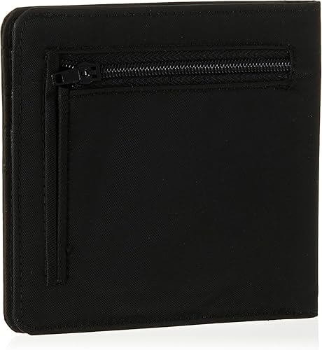 Big Skinny Men's World Bi-Fold Slim Wallet with Zippered Pocket, Holds Up to 35 Cards2