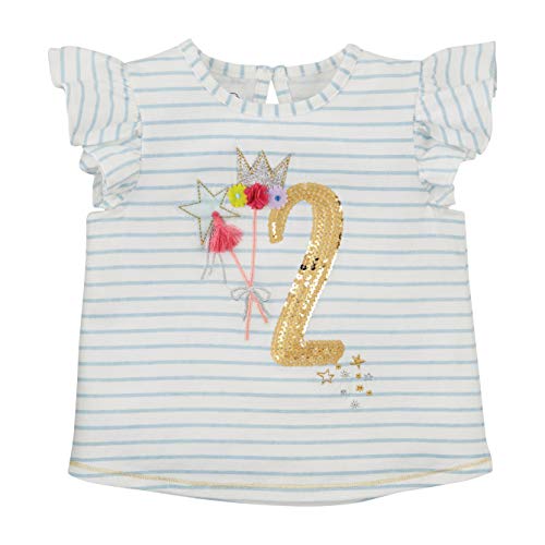 Mud Pie baby-girls Girl Birthday Shirt
