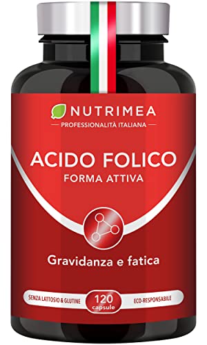 Nutrimea Acido Folico Vitamina B9, 120 Capsule