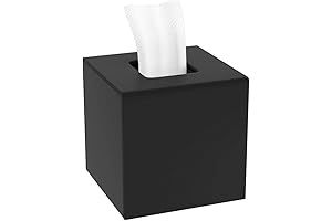 HIIMIEI Black Tissue Holder: The Epitome of Tissue Box Covers