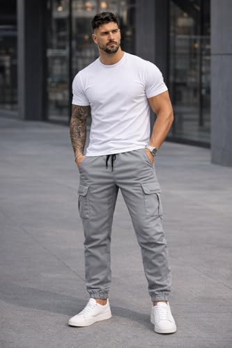 Image of ENDEAVOUR WEAR Men's Track Pants|Cargo Pants|Cargo Jogger Stretchable Sports Gym Running Pants |Casual Loungewear