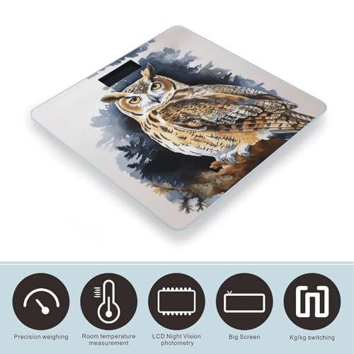 Báscula digital Owl2 para cuerpo, peso hasta 180 kg miniatura 3