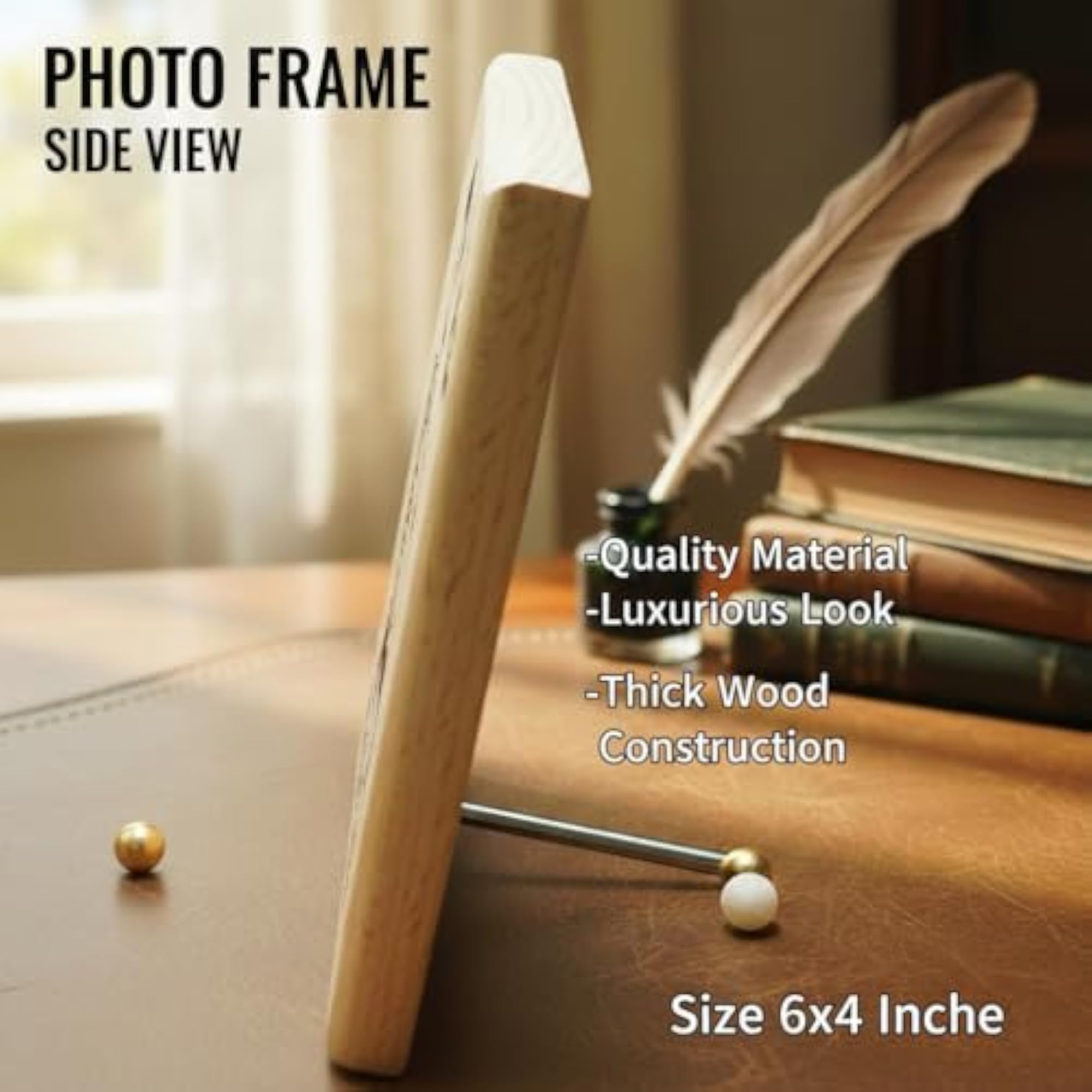 Customised Wooden Frame, Engraved Photo Frames