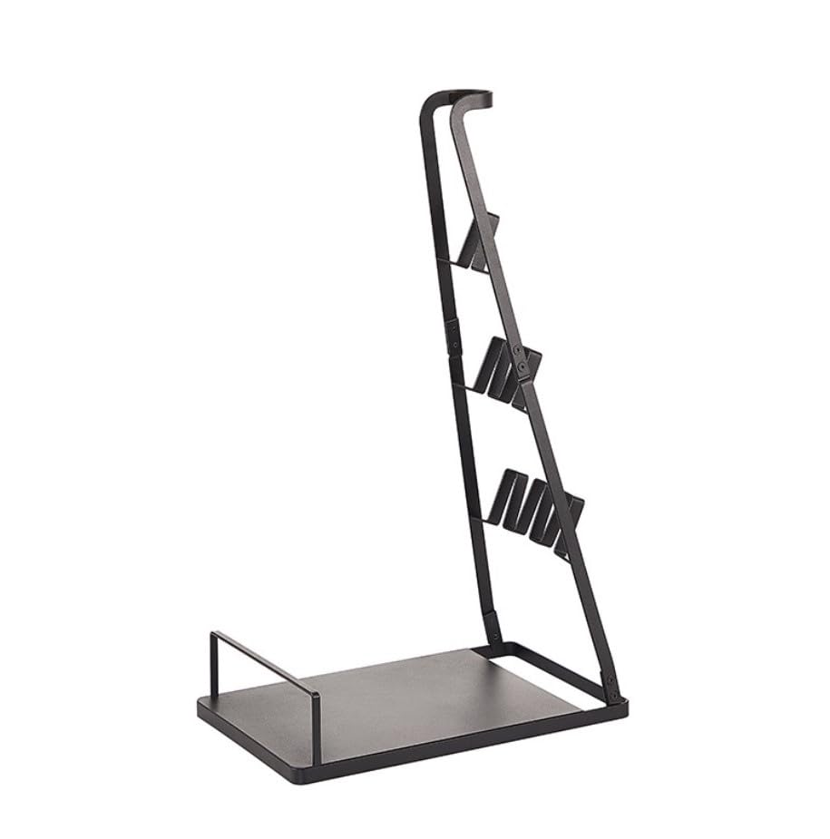 Vacuum Stand Compatible with Dyson V6 V7 V8 V10 V11 V15 – Freestanding Steel Organizer Rack, No Drilling, Stable Base for Cordless Vacuum and Accessories