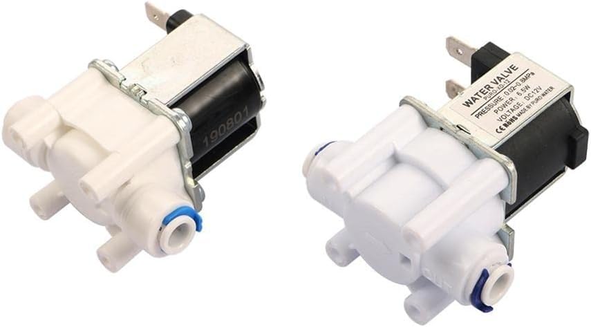 Vanne électromagnétique pour machine de lavage et fuite eau DC 12V - 5