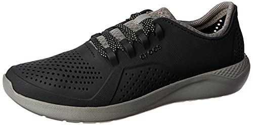 Tênis Literide Pacer, Crocs, Masculino, Black/Smoke, 40