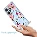 RRXSYXL for Tecno Spark 20C,Tecno Spark GO 2024,Tecno Spark 20,Smart 8,Tecno Pop 8,HOT 40I Case,Smart 8 HD Case with Clear Floral Pattern,Shockproof Soft,Cherry Blossom,Spark 20C