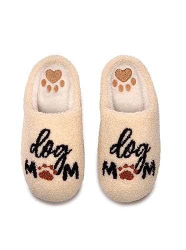 Living Royal Plush Slippers, Cozy Non-Slip Rubber Sole, Soft 100% Polyester, Silly Funny Comfortable Fuzzy Design