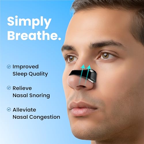 Image of Vn care Magnetic Universal Nasal Strips | Breathing Nasal Strip | Anti Snoring Nose Clip | Skin Safe Sleep Nasal Strips | Nasal Dilators For Breathing | Snore Stopper | Snoring Stopper For Men | Breathing Nasal Strip Starter Kit