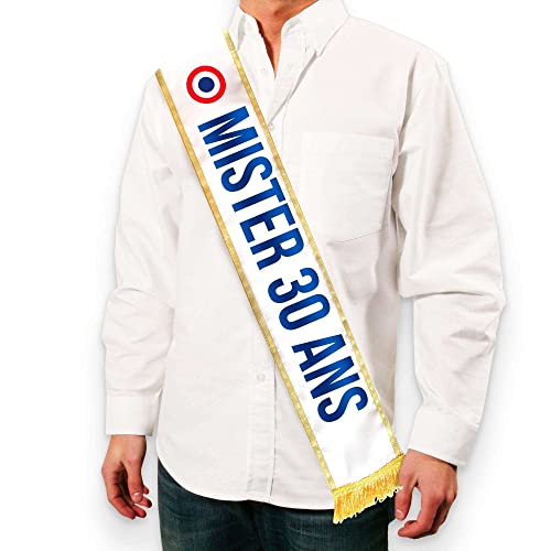 SUD TRADING Écharpe Tricolore Mister 30 aine - Coloré - Taille Unique