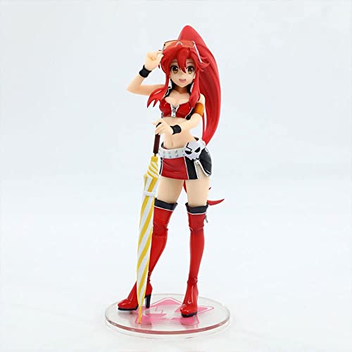 Vinmen Gurren Lagann :Yoko (Race Queen) Character Cartoon Statue Anime Animation Desktop Ornament Collectible Memorial Gift Decorate Fun Collectibles #TOP1