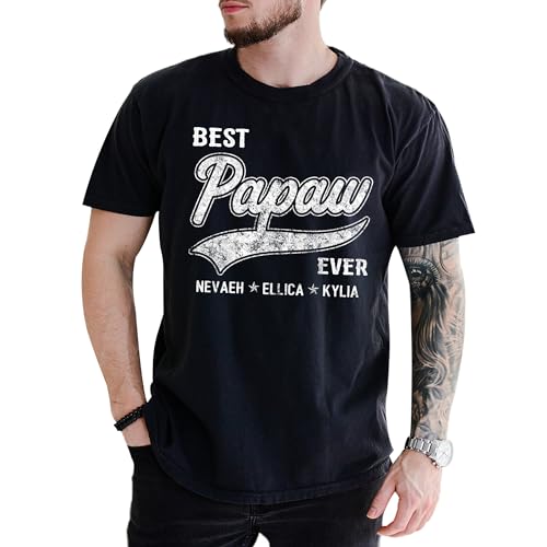 Personalized Papaw Shirt - Custom Father's Day Shirt, Best Dad