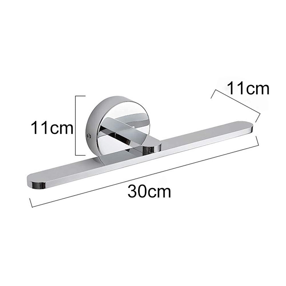 Led Luświatło Łazienka Próżność Lampa Ścienna Metal + Akrylowe Lulampa Przednia Dla Hotelu Toaleta Łazienka Lampa Ścienna Oprawa Oświetleniowa Nieściemna 9.4W 3000K