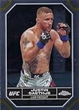 2024 Topps Chrome UFC MMA #104 Justin Gaethje Officially Licensed Trading Card (Stock Photo Shown, Card in Near Mint to Mint Condition)