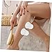 OHPHCALL 4pcs Silicone Cupping for Massage Therapy Portable Manual Suction Cups for Back Neck Relaxation Durable Transparent Material for Soothing Vacuum Massage