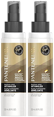 Pantene Pro-V Moisture Mist Detangler Light Conditioning - 8.5 oz - 2 Pack
