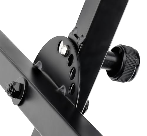 Support de clavier Auray KSPL-2X structure Double X haute résistance - 5