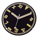 【Compacto y fácil de instalar】 Conjunto de reemplazo fácil de usar permite un proceso de instalación directo, perfecto para personalización o reparaciones de relojes de bricolaje.